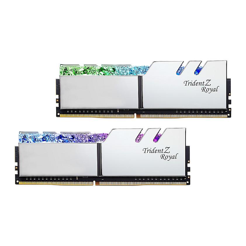 RAM Memorie DDR4 G.Skill Trident Z Royal, 32GB (2x16GB), DIMM, 3600MHz, CL18, 288-pin - Argjend - 2