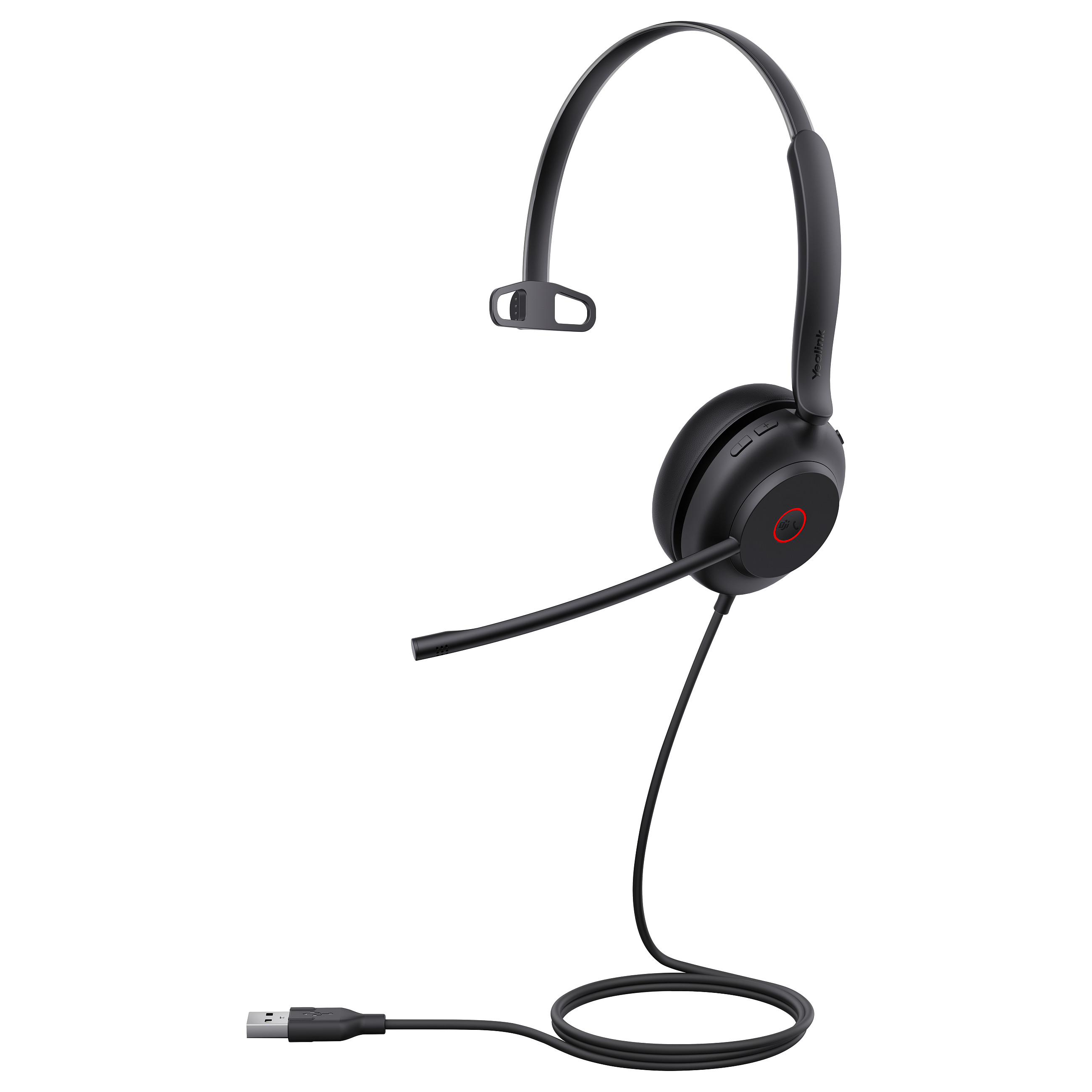 Kufje me kabllo Yealink UH35 Mono Teams / USB-A / Noise Cancelling - Zezë - 5
