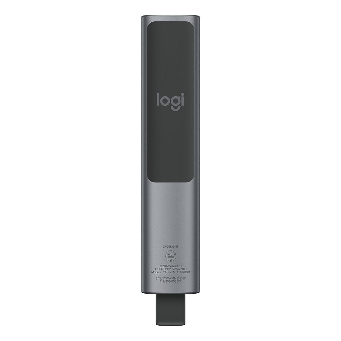 Aksesorë për Konferencë Logitech Spotlight Plus / Wireless / Bluetooth / 2.4 GHz / 30 m / 3 Butona – Gri - 3