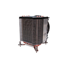 Ftohës për Procesor Dynatron K-17 / 3U / Aktiv / 92mm PWM Fan / 4× Heatpipe / LGA1150/1151/1155/1156/1200 – Zezë - 2