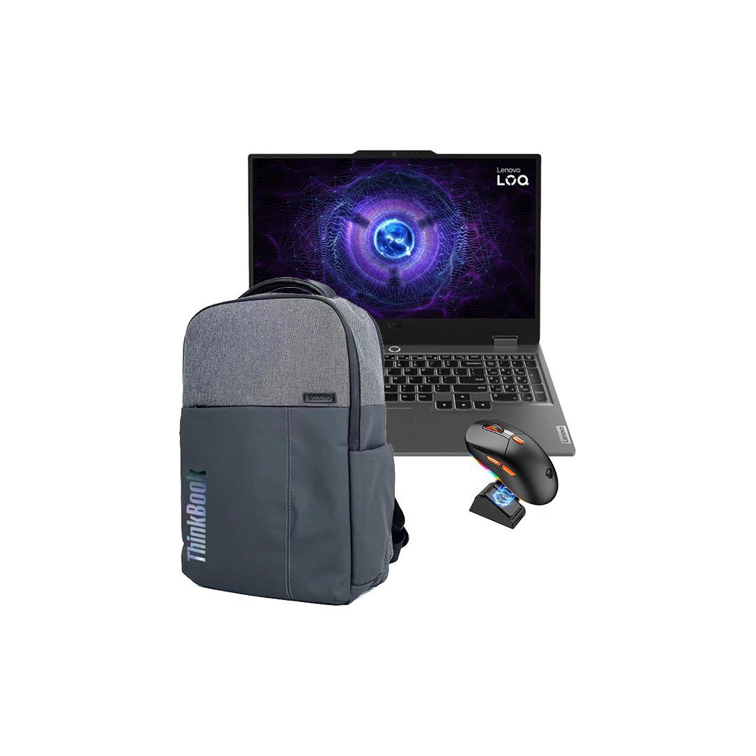 Laptop Gaming Lenovo LOQ 15IRX9 + Çantë për Laptop Lenovo BP550 / B53-104 + Maus Gaming Meetion GW38