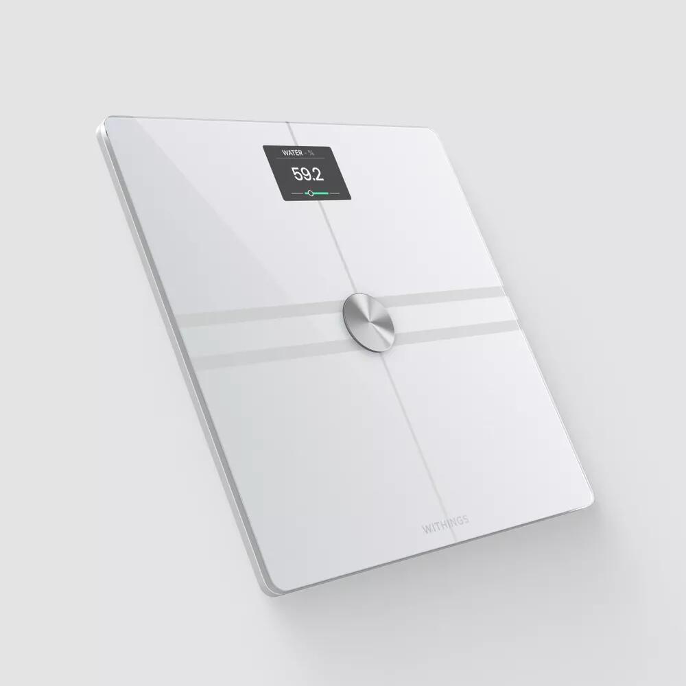 Peshore Withings Body Comp / WBS12-WHITE-ALL-INTER / 200kg / Wi-Fi + Bluetooth / 2.8" LCD / Body Composition – Bardhë - 2