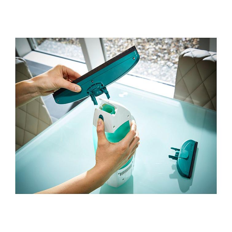 Pastrues Xhamash LEIFHEIT Dry & Clean / Set / 28 + 17 cm / 38 Min - Bardhë/Gjelbër - 8