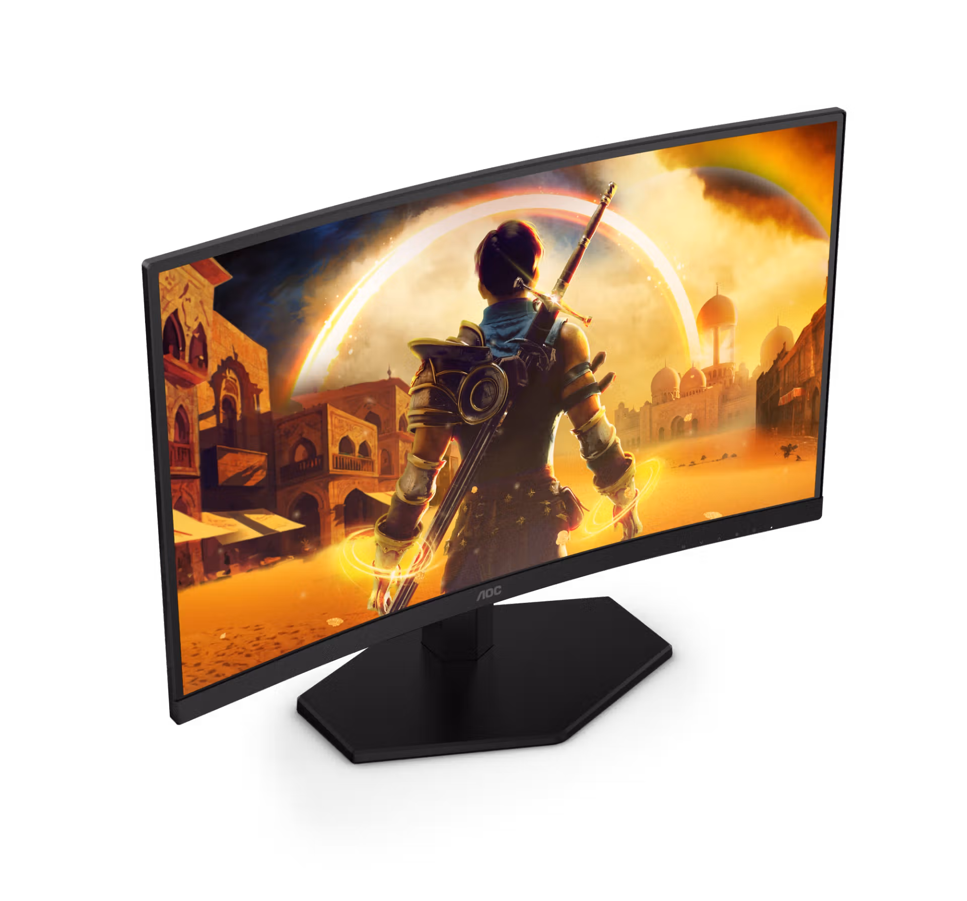 Monitor Gaming AOC C24G42FE / 23.6" / Full HD VA / 180Hz / 4ms / HDMI+DisplayPort - Zezë - 5