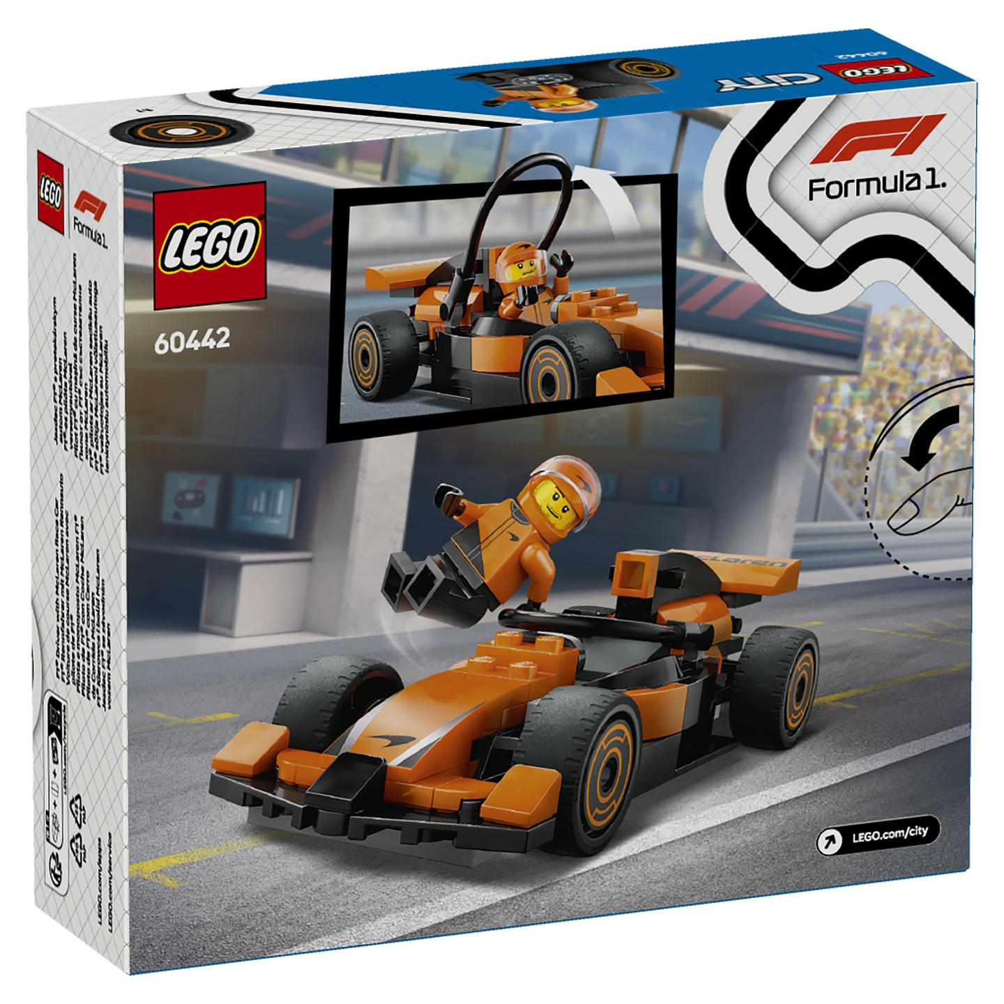 LEGO City F1 Driver with McLaren Race Car 60442 - 11