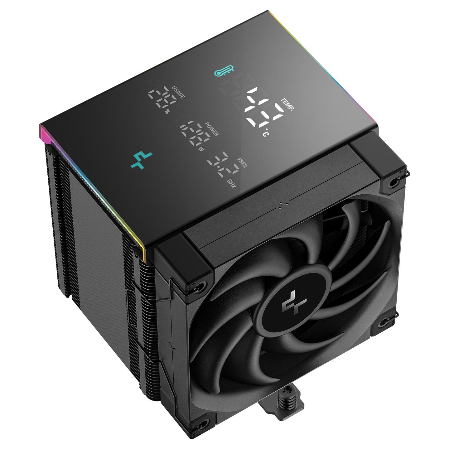 Ftohës për Procesor DeepCool AK500 Digital Pro / 120mm / Air Cooler – Zezë - 3