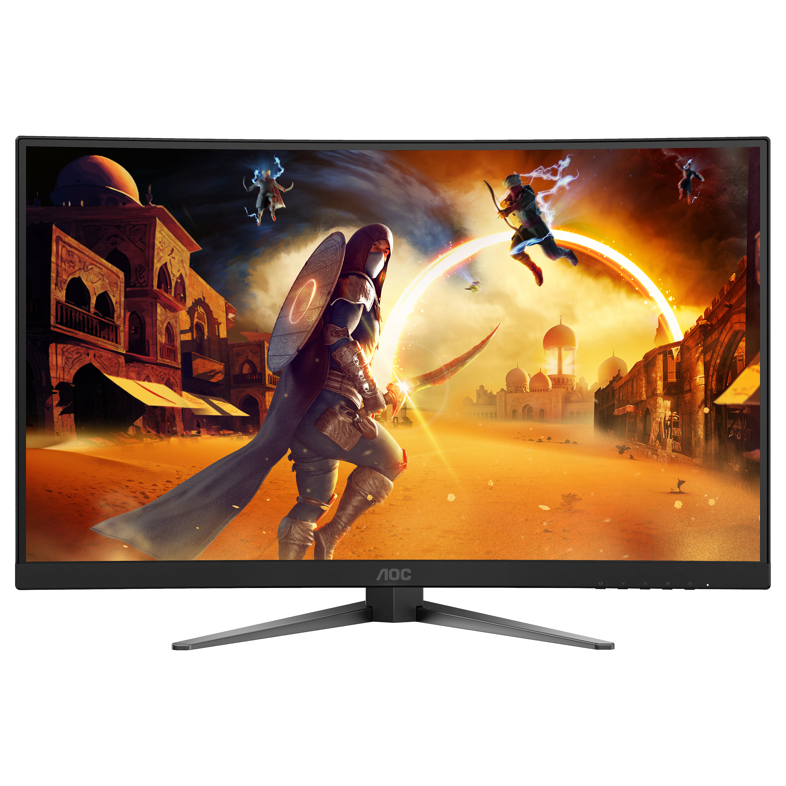 Monitor Gaming AOC G4 C27G4Z2 / 27" / Full HD VA Curved / 240Hz / 1ms / - Zezë+Kuqe - 7