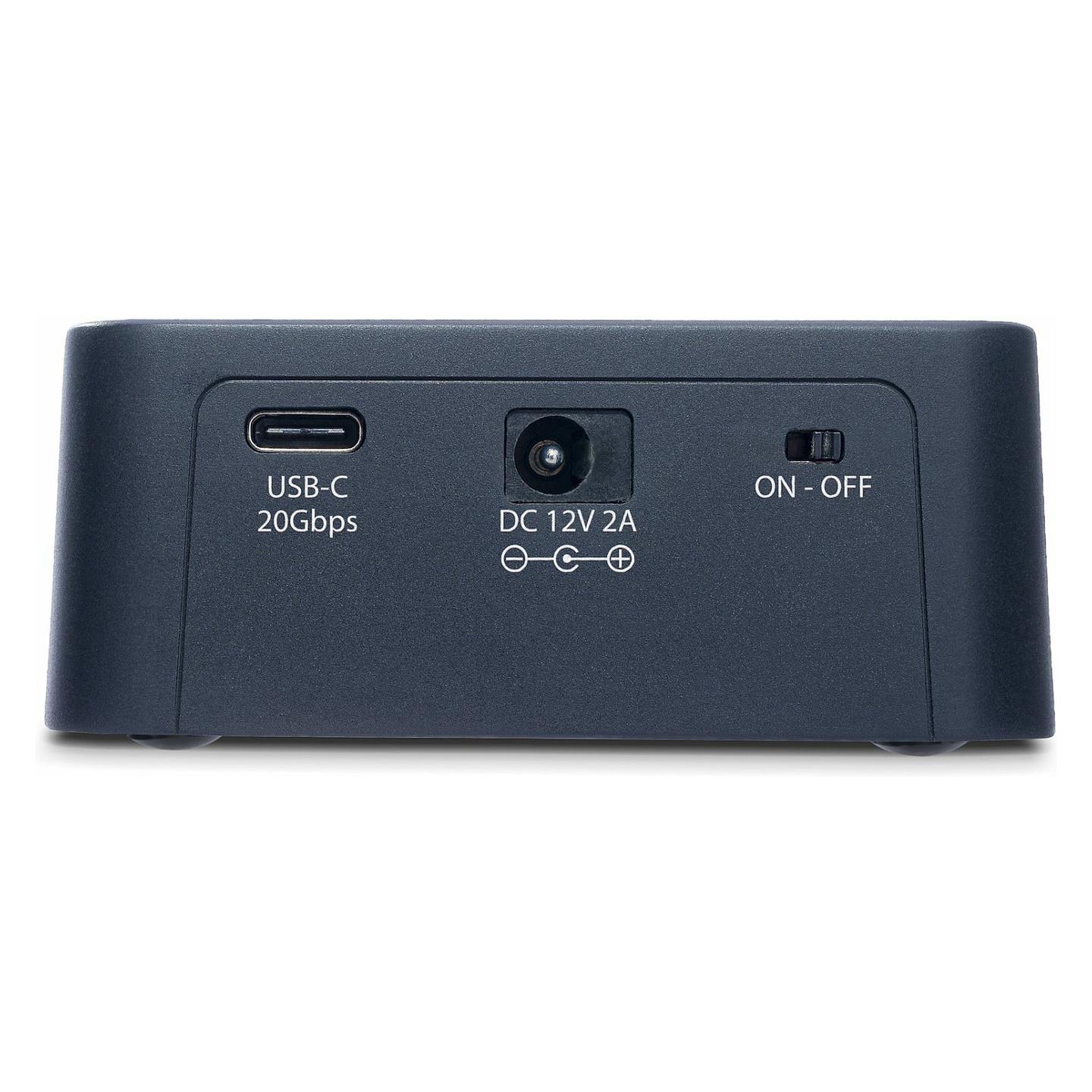 Dublues SSD M.2 NVMe StarTech.com M2-HDD-DUPLICATOR-N1, 2 Slote, USB-C 3.2 Gen 2x2, 20Gbps, Klonim pa Kompjuter - Zezë - 4
