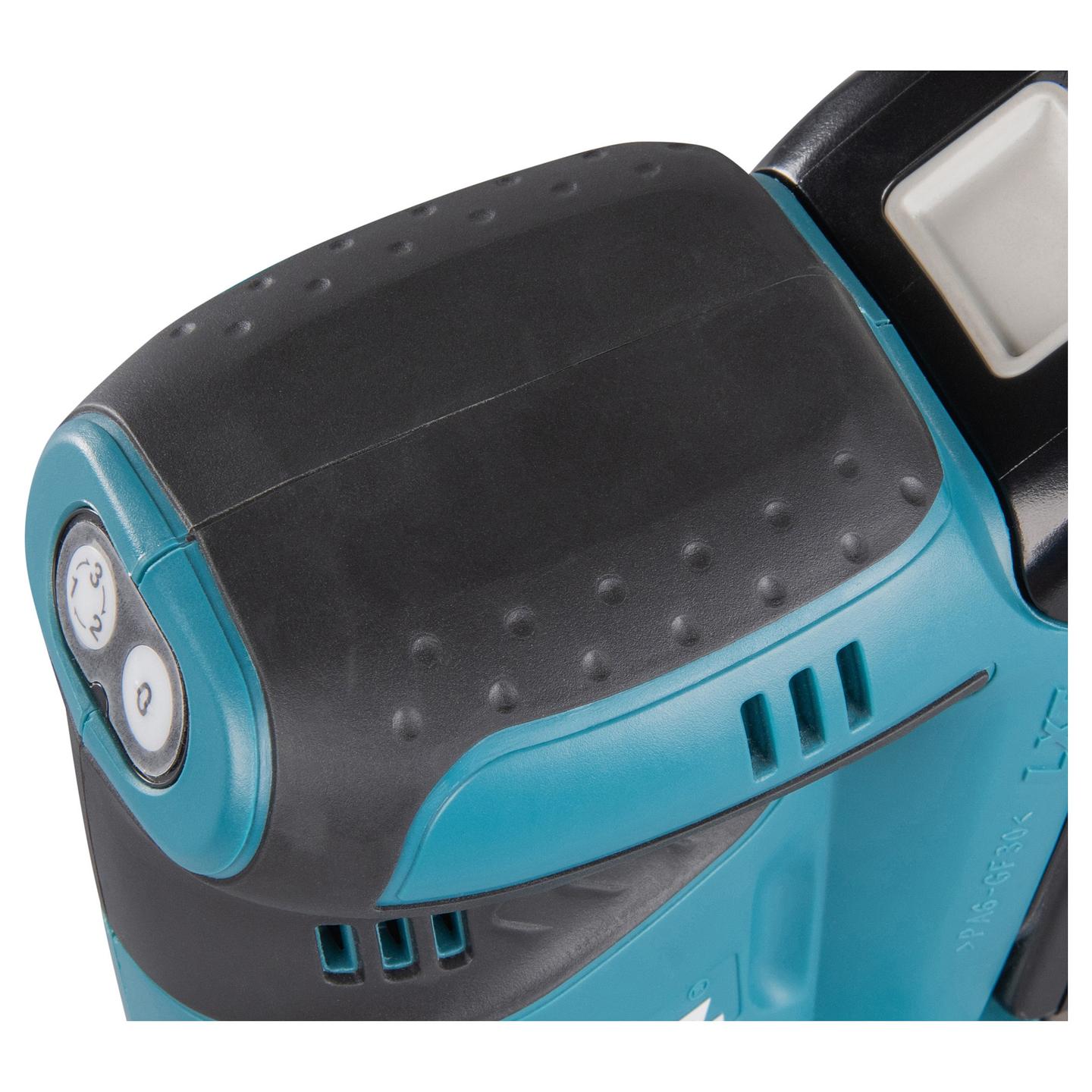 Makinë Lëmuese Ekscentrike Makita DBO180Z LXT, 18V, 125mm, 7000-11000opm, 2.8mm - Zezë/Blu - 6