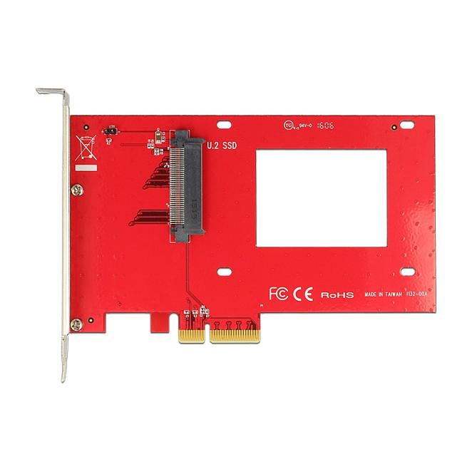 Kartë Zgjerimi PCI Express Delock 89469 / PCIe 4.0 x4 / 1x U.2 SFF-8639 / NVMe - 3