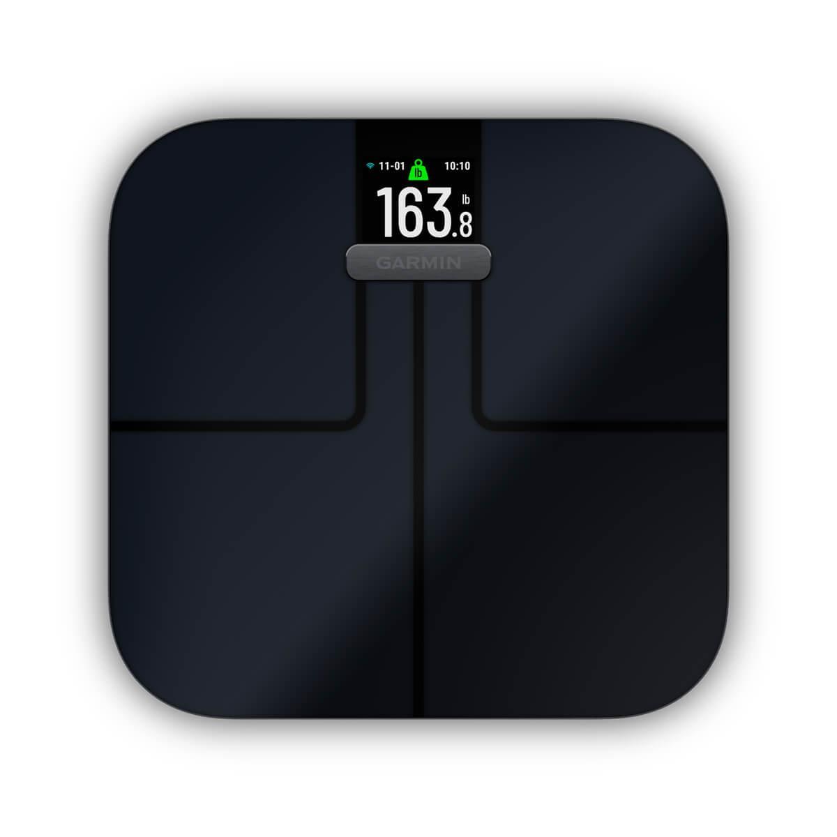Peshore Smart Garmin Index S2 / 010-02294-70 / 181.4kg / Wi-Fi 2.4GHz / 16 Përdorues / Garmin Connect – Zezë - 3