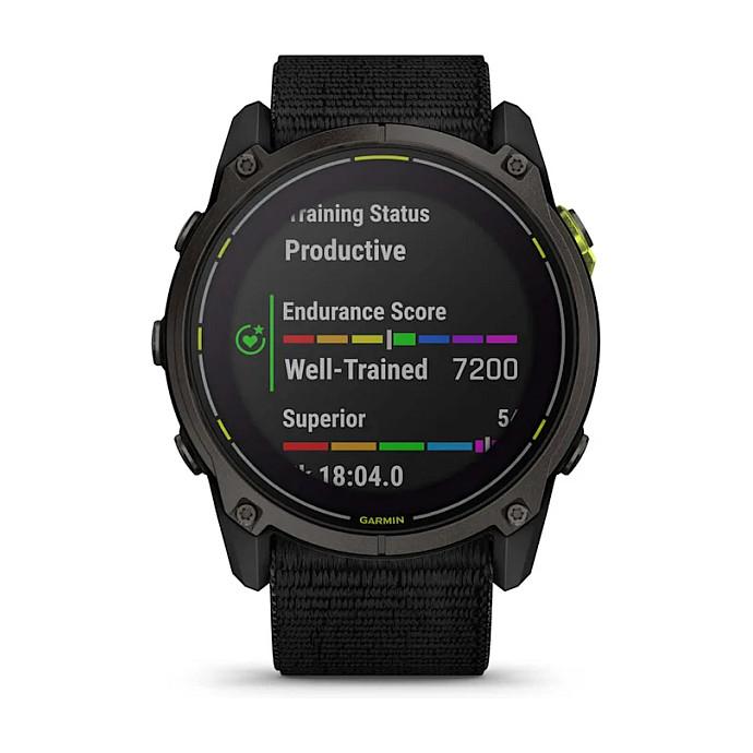 Orë e mençur Garmin Enduro 3, 51mm, Solar, Sapphire, Titanium, GPS, 32GB - Zezë/Hiri - 3