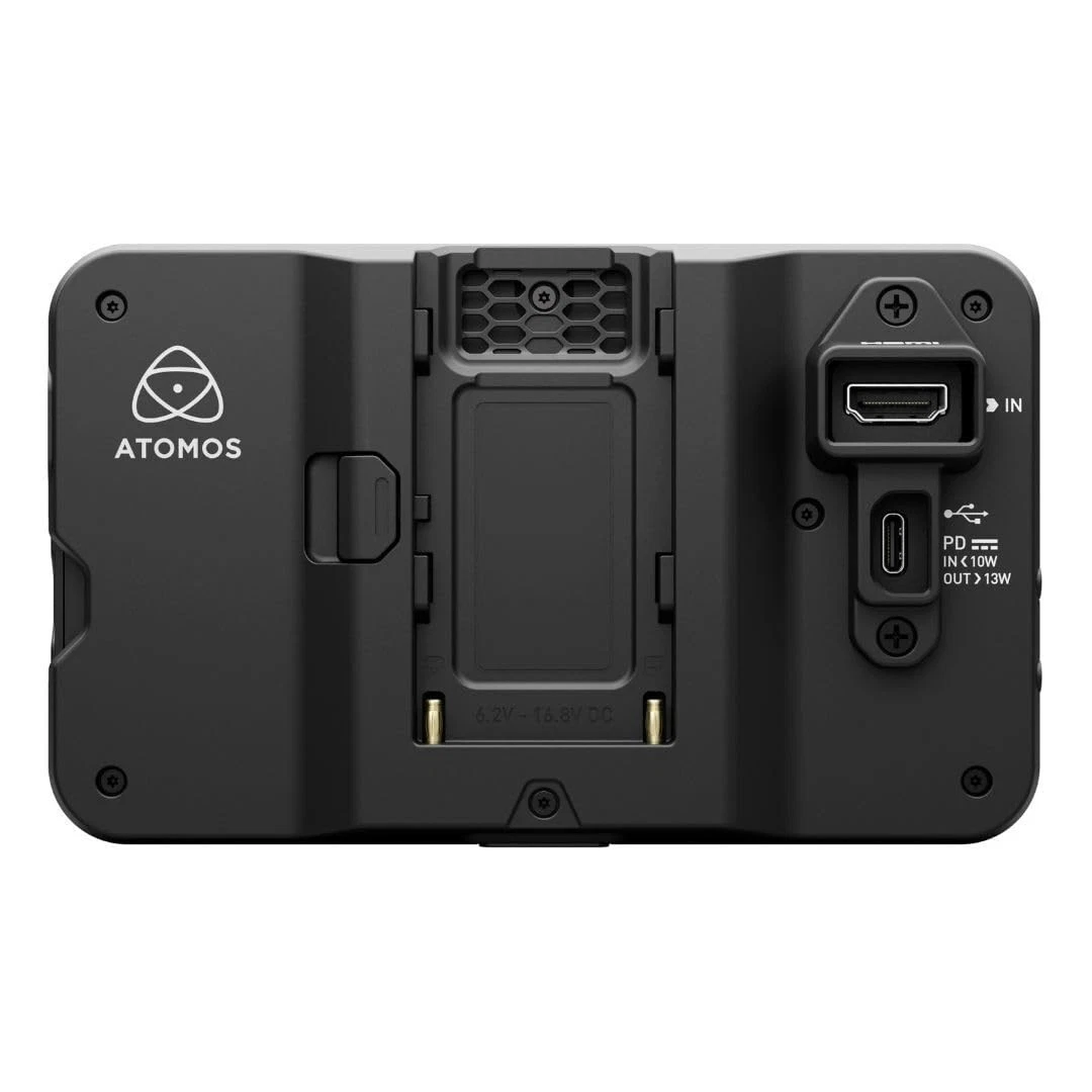 Monitor për Kamera Atomos Shinobi II / 5.2" IPS Touchscreen / 1920x1080 / 1500 cd/m² / HDR / HDMI 1.4 / 4K DCI/UHD 30fps / AtomOS 11 - Zezë - 2