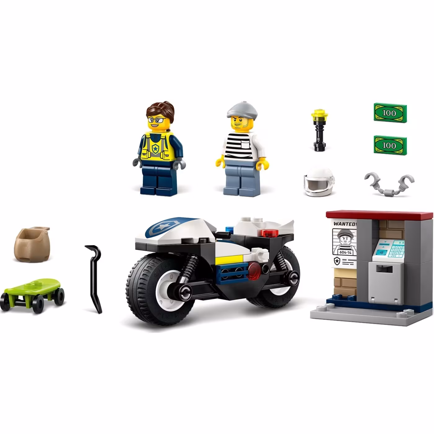 LEGO City Police Motorcycle Chase - 5