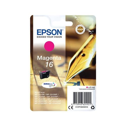 INK Epson 16 / C13T16234012 / 3.1ml / 165 faqe – Rozë