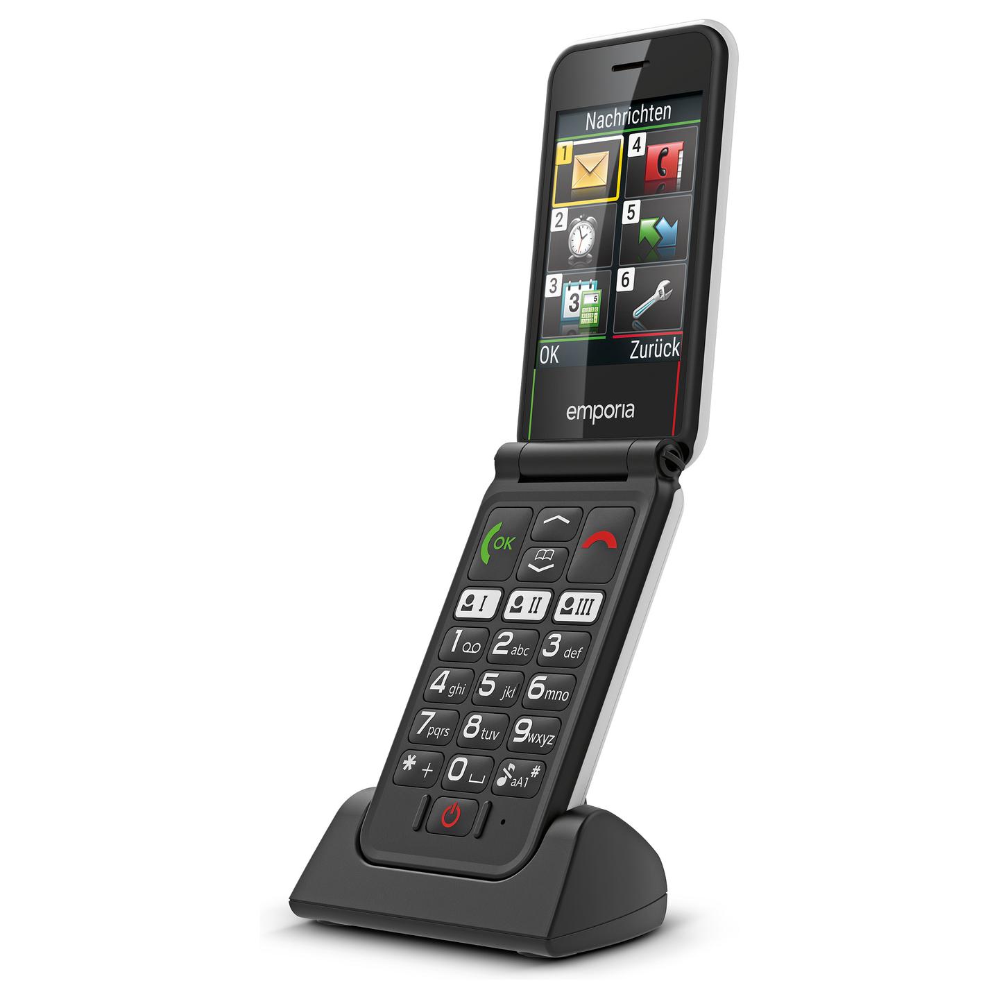 Telefon Emporia SIMPLICITYglam V3 / 2.8" / 2G / Bluetooth 3.0 / 32 MB RAM / 64 MB / USB-C / 1300 mAh - Bardhë - 19