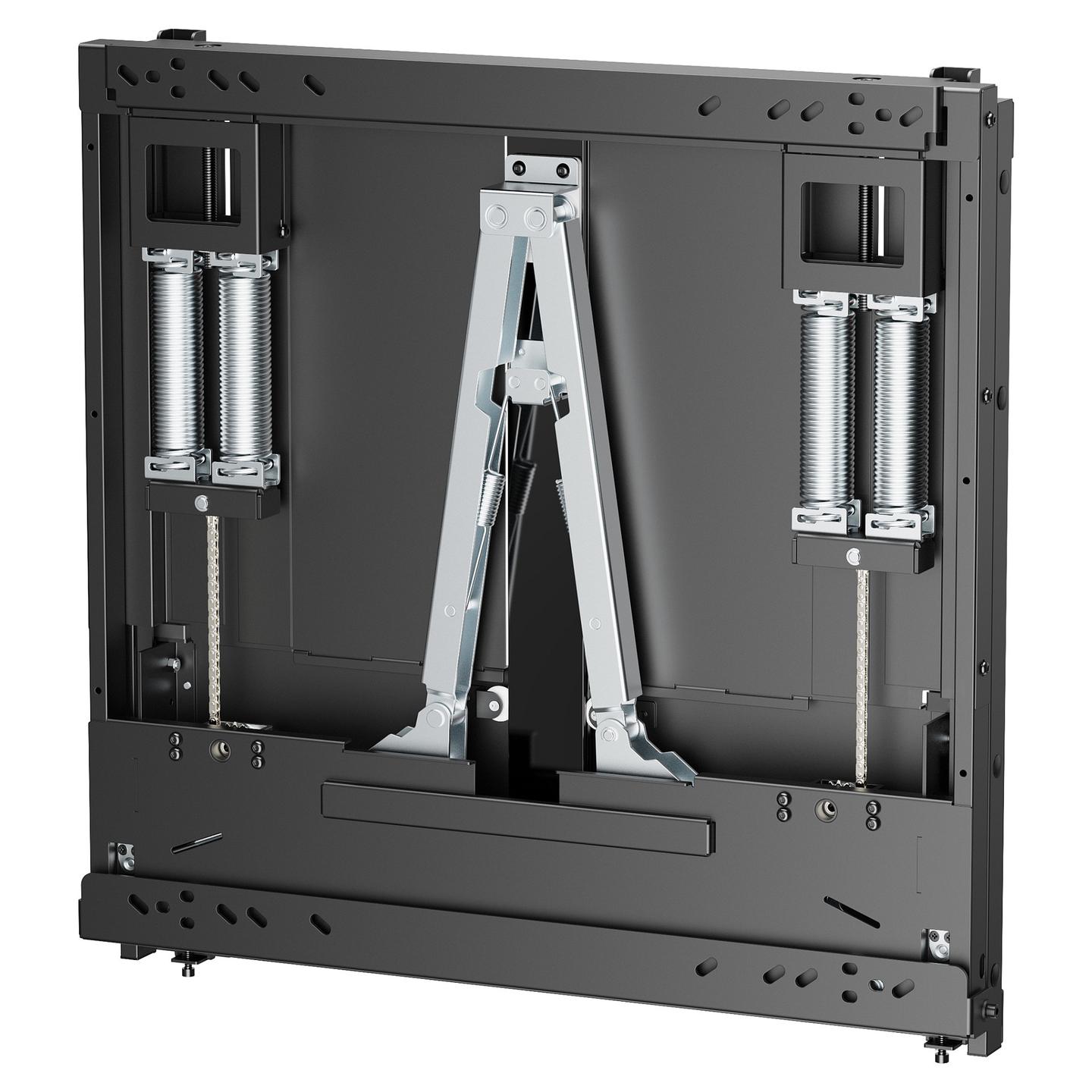 Mbajtëse Muri për TV Equip 650345 / 55"-86" / 65kg / Up-Down / Rregullim Lartësie - Zezë - 4