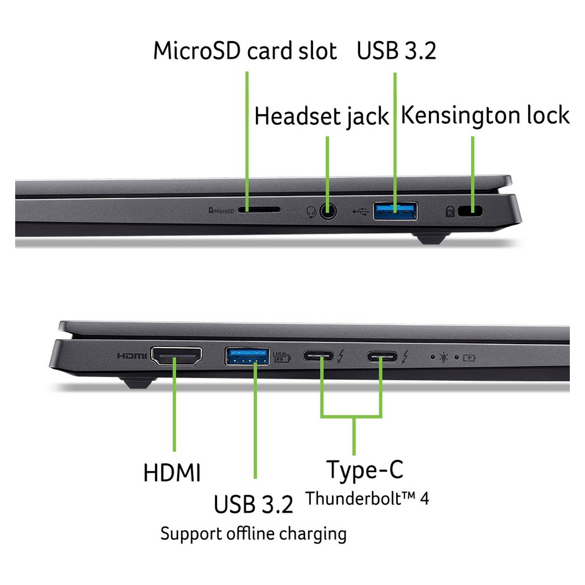 Laptop Gaming Acer Swift X 14 SFX14-73G-975F / Ultra 9 285H / 32GB LPDDR5X / 2TB / 14.5" WQ2.8K OLED 120Hz Touch / RTX 5070 8GB - Hiri - 2