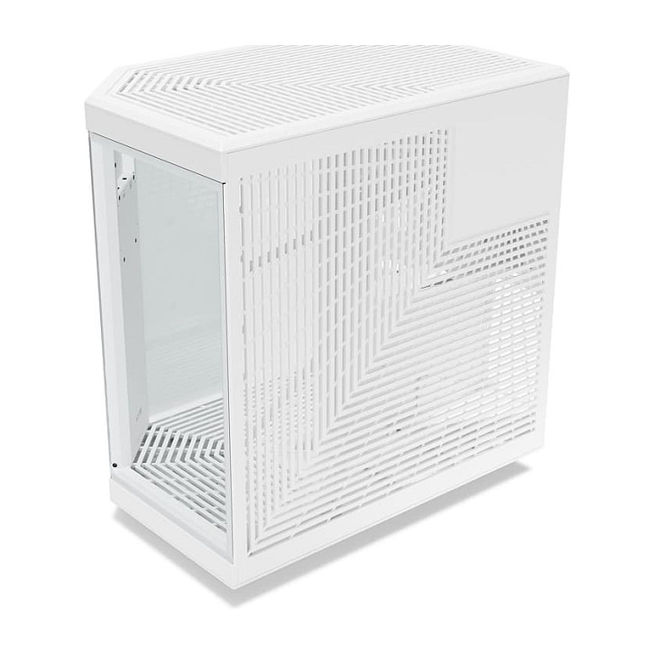 Kasë PC HYTE Y70 Touch Infinite / Midi Tower / ATX / E-ATX / 14.9" IPS Touchscreen / PCIe 4.0 x16 Riser / Tempered Glass - Bardhë - 6