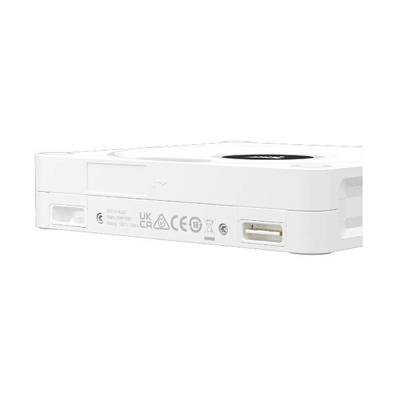 Ftohës për Kasë Corsair iCUE LINK QX120 / 120mm / 400-2400 RPM / RGB / PWM – Bardhë - 8