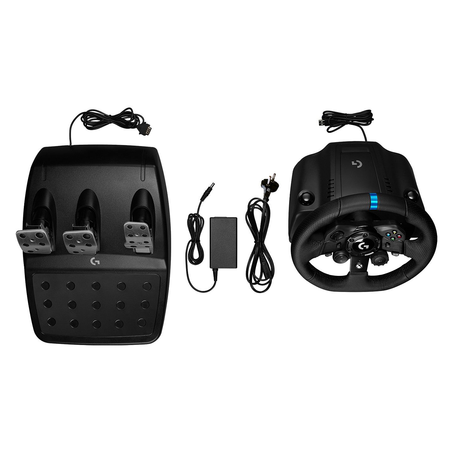 Timon për Logitech G923 TRUEFORCE (PC/Xbox) - Zezë - 10