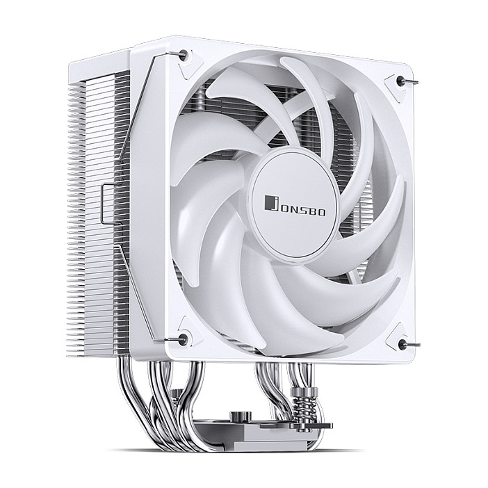 FtohĂ«s pĂ«r Procesor Jonsbo CR-1000 EVO RGB / 120mm PWM Fan / 4Ă Heatpipe / RGB / AM4/AM5 / LGA1150/1151/1155/1156/1200/1700/1851 â BardhĂ« - 12