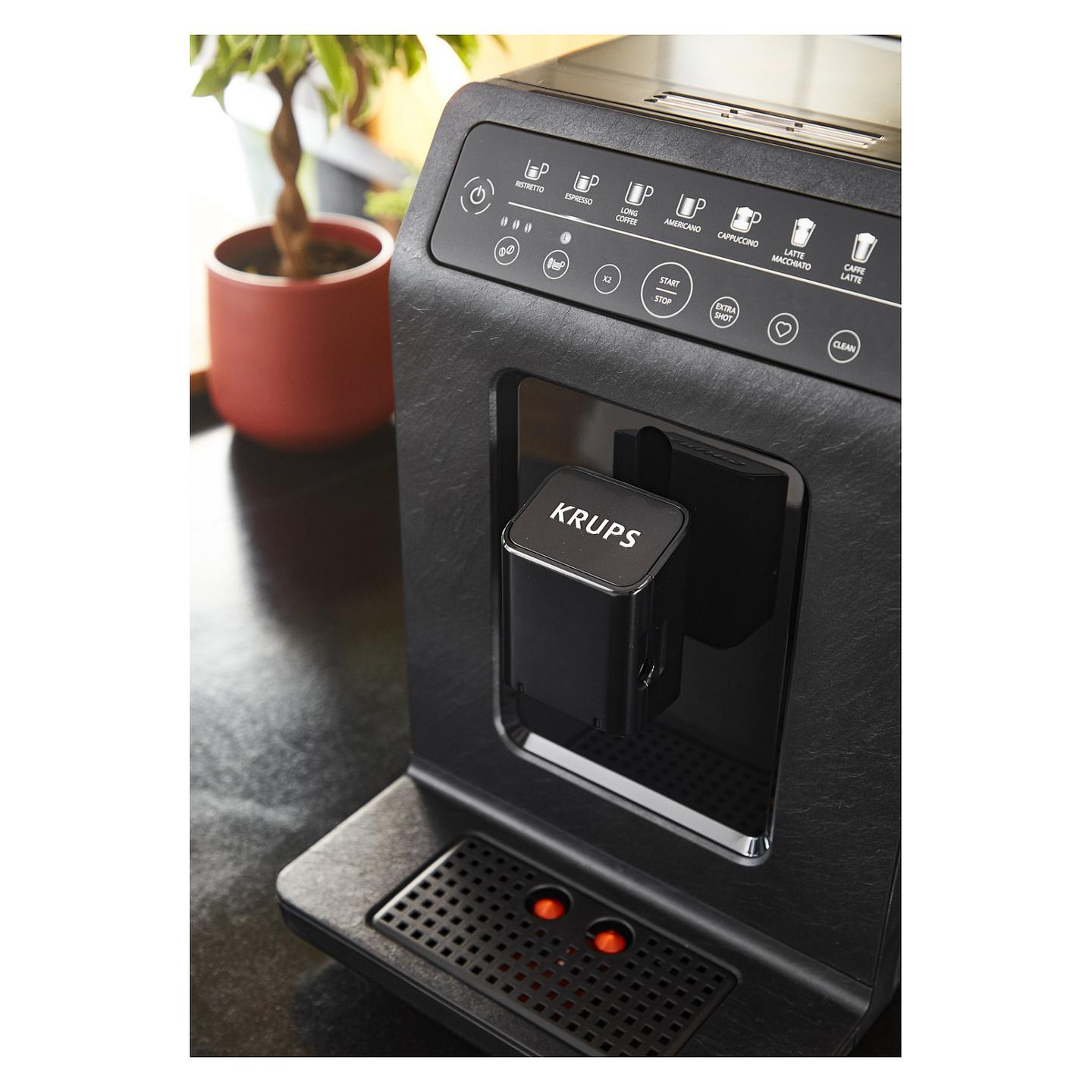 Aparat për Kafe Krups Evidence Eco-Design EA897B, 1450 W, 15 bar, 2.3 L, One Touch Cappuccino – Zezë - 14