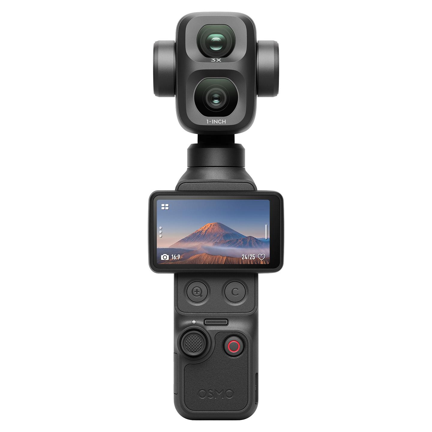 Stabilizues DJI Osmo Pocket 4P Standard Combo, 3-Aksësh, Dual-Lens, 4K, 12x Zoom - Zezë - 6
