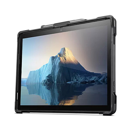 Aksesorë për tablet Lenovo ThinkPad X12 Detachable 4X41A08251 / Case / 12" / Polycarbonate + Silicone / Shock-Absorbing Corners / Pen Holder / Hand Strap - Zezë - 3