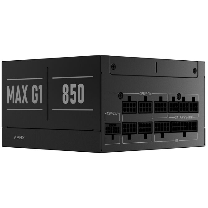 Furnizues Energjie APNX MAX G1 / APPG-MX85FEC.X1 / 850W / ATX / 80 PLUS Gold / ATX 3.1 / Fully Modular – Zezë - 3