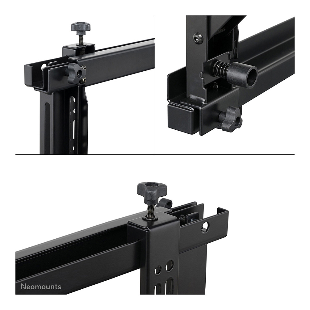 Mbajtëse për TV Neomounts / 42"-70" / 35kg / VESA 200x200-600x400 / Videowall / Push-to-Pop-Out / Peizazh/Portret - Zezë - 9