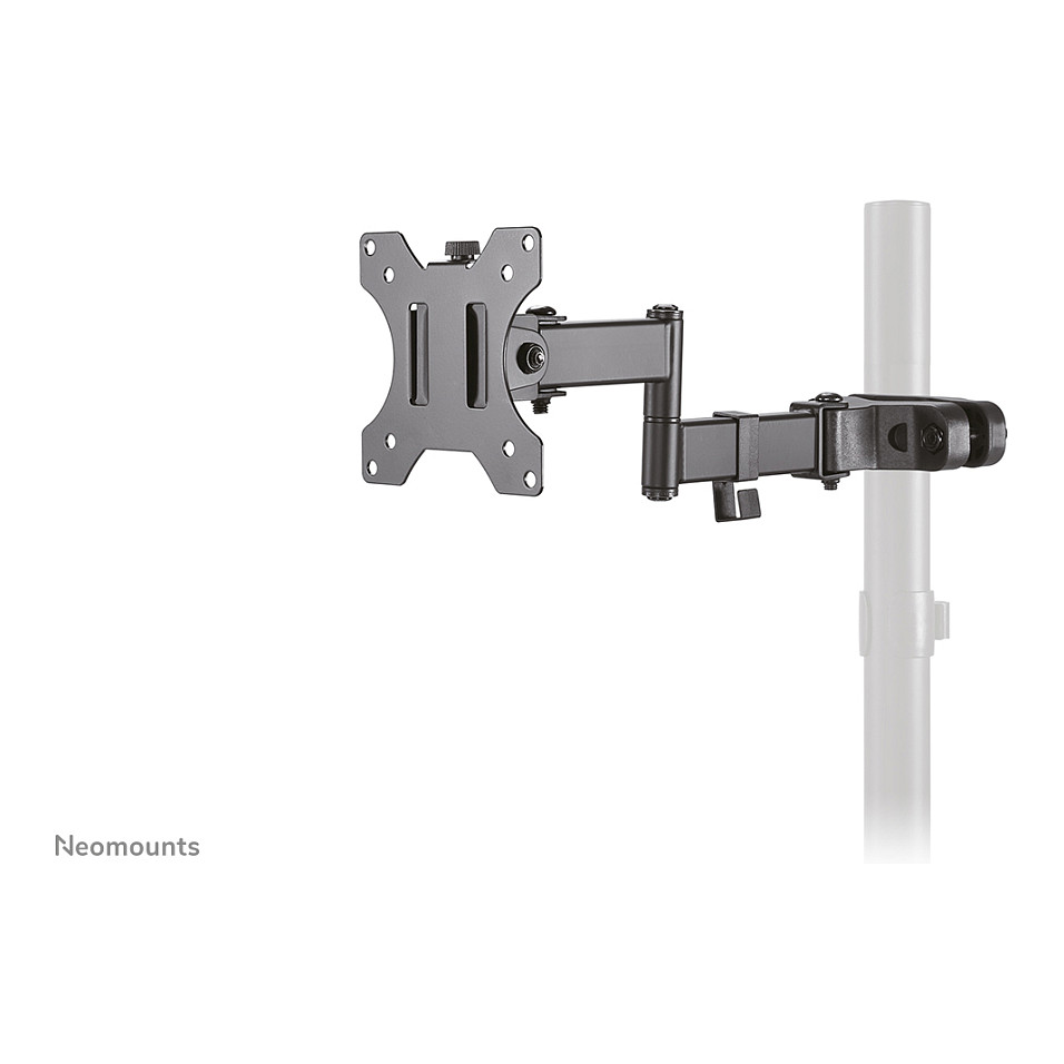 Mbajtëse për TV Neomounts FL40-450BL11 / 17"-32" / 8kg / VESA 75x75-100x100 / Për Shtyllë / Full Motion - Zezë - 2