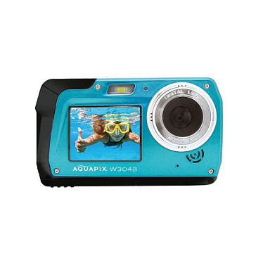 Kamerë digjitale Easypix Aquapix W3048 Edge / 13MP / 16x Digital Zoom / 4K / Dual Screen / Waterproof 3m - Blu/Zezë - 3