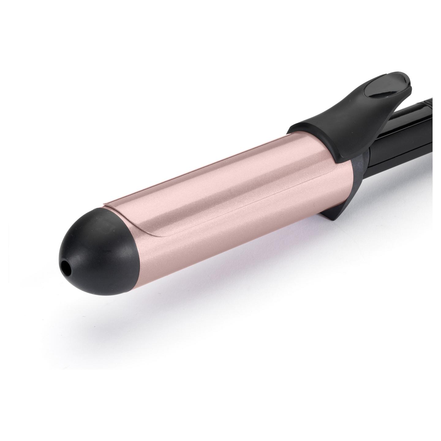 Stilues për Flokë BaByliss C453E / 38 mm / Kuarc-Qeramikë / 6 Temperatura / 160–210°C / Fikje Automatike – Zezë/Rozë - 6