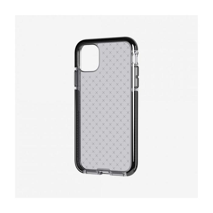 Case për Telefon Tech21 Evo Check, iPhone 11, Mbrojtje nga Rëniet deri në 3,6 m, Model me Kuadrate, Karikim pa Kabllo – Gri - 4