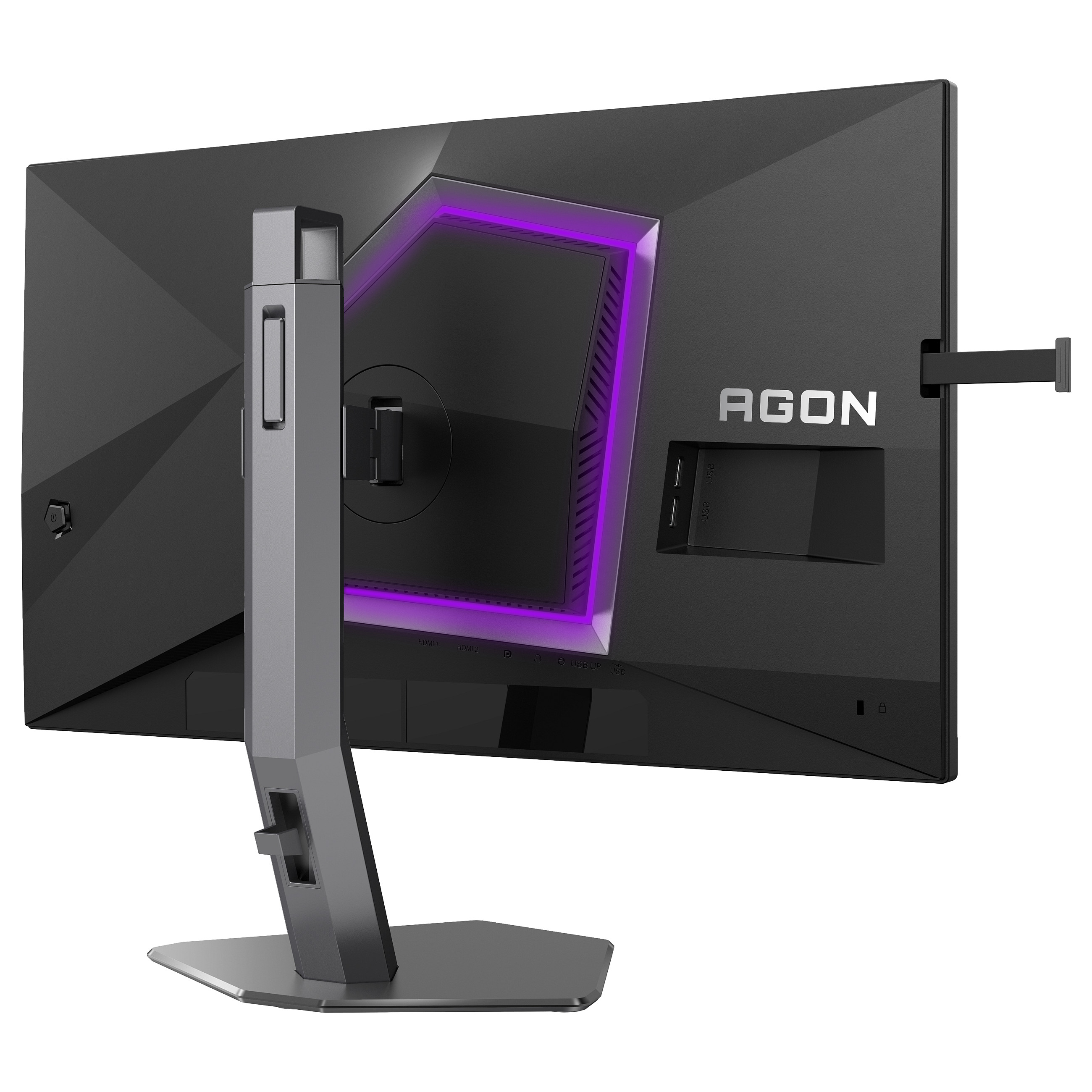 Monitor Gaming AOC G2 AG246FK6 / 24.1" / Full HD LED / 540Hz / 0.5ms / HDMI+DP+USB - Zezë/Gri - 18