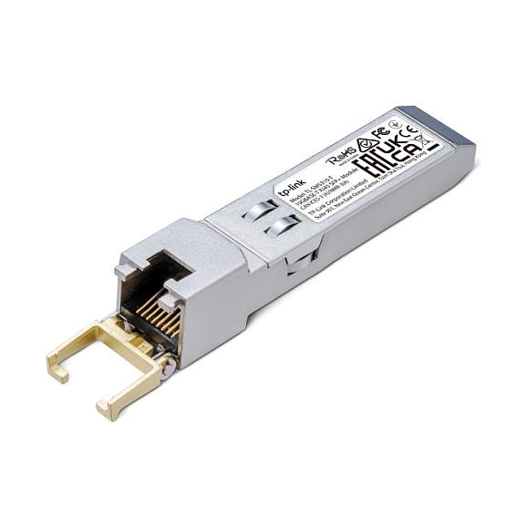 Transceiver SFP+ TP-Link TL-SM5310-T, 10Gbps, RJ45, 10GBASE-T, 5GBASE-T, 2.5GBASE-T, 1000BASE-T, 100BASE-TX - Argjend - 3