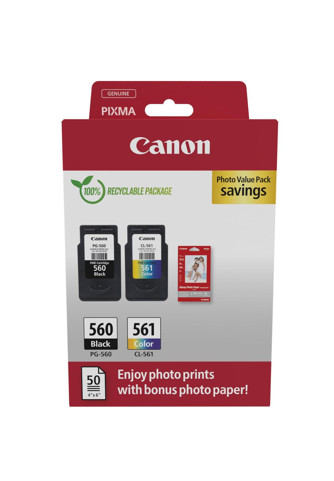 INK Canon PG-560 / CL-561 / 180 faqe – Shumëngjyrësh
