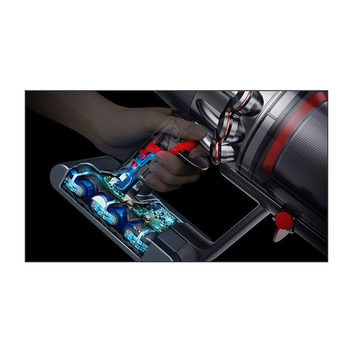 Fshesë me Vakum Dyson V11 Fluffy 2 në 1 – Nikeli/E Kuqe - 16