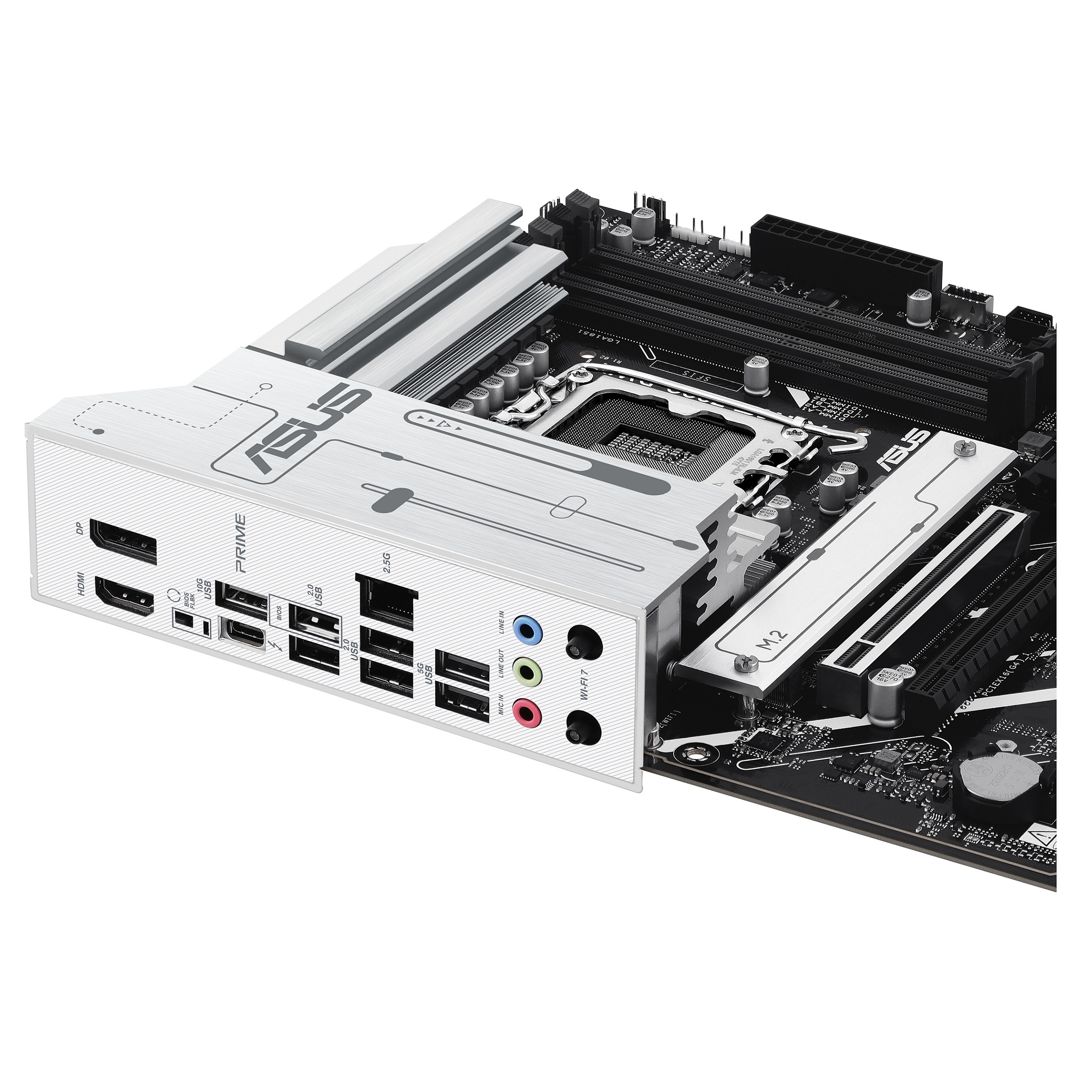 Pllakë Amë ASUS PRIME Z890-P WIFI / Intel LGA1851 / Z890 / DDR5 / ATX / Wi-Fi 7 / 2.5GbE LAN - 10
