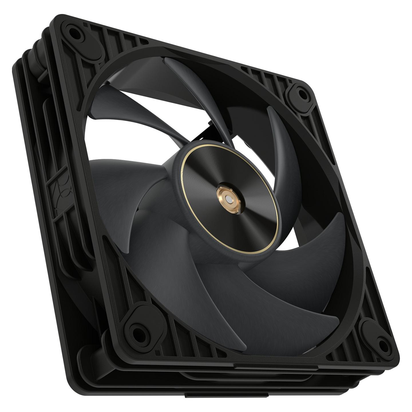 Ftohës për Kasë ASUS ProArt PF120 / 120mm / 3000 RPM / PWM / 3 Copë – Zezë - 4