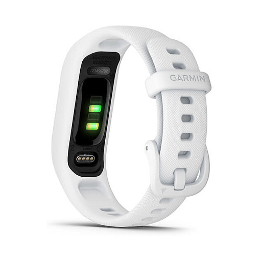 Byzylyk i mençur Garmin Vivosmart 5 / OLED / Touchscreen / GPS / S/M - Bardhë - 7