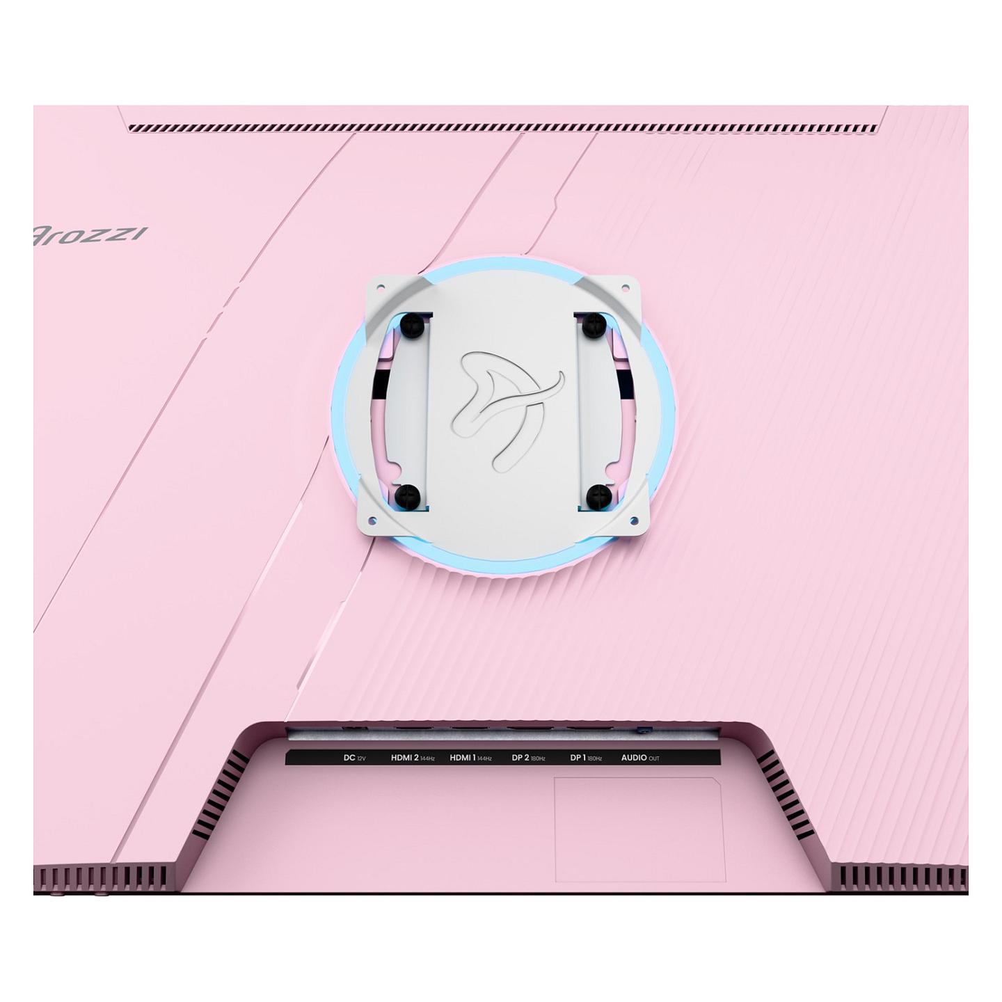Monitor Gaming Arozzi Nova 27" / 27" / QHD LED / 165Hz / 1ms / HDMI+DP - Rozë - 10