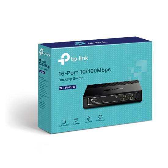 TP-Link TL-SF1016D 16-Port 10/100Mbps Unmanaged Desktop Switch Auto-MDI/MDIX – E Zezë - 4