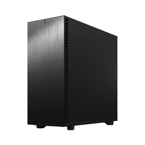 Kasë Fractal Design Define 7 XL / E-ATX Full-Tower / 2x140mm Dynamic X2 GP-14 (Para) + 1x140mm Dynamic X2 GP-14 (Prapa) / 4xUSB Type-A + USB Type-C / Panel Çeliku – Zezë - 7