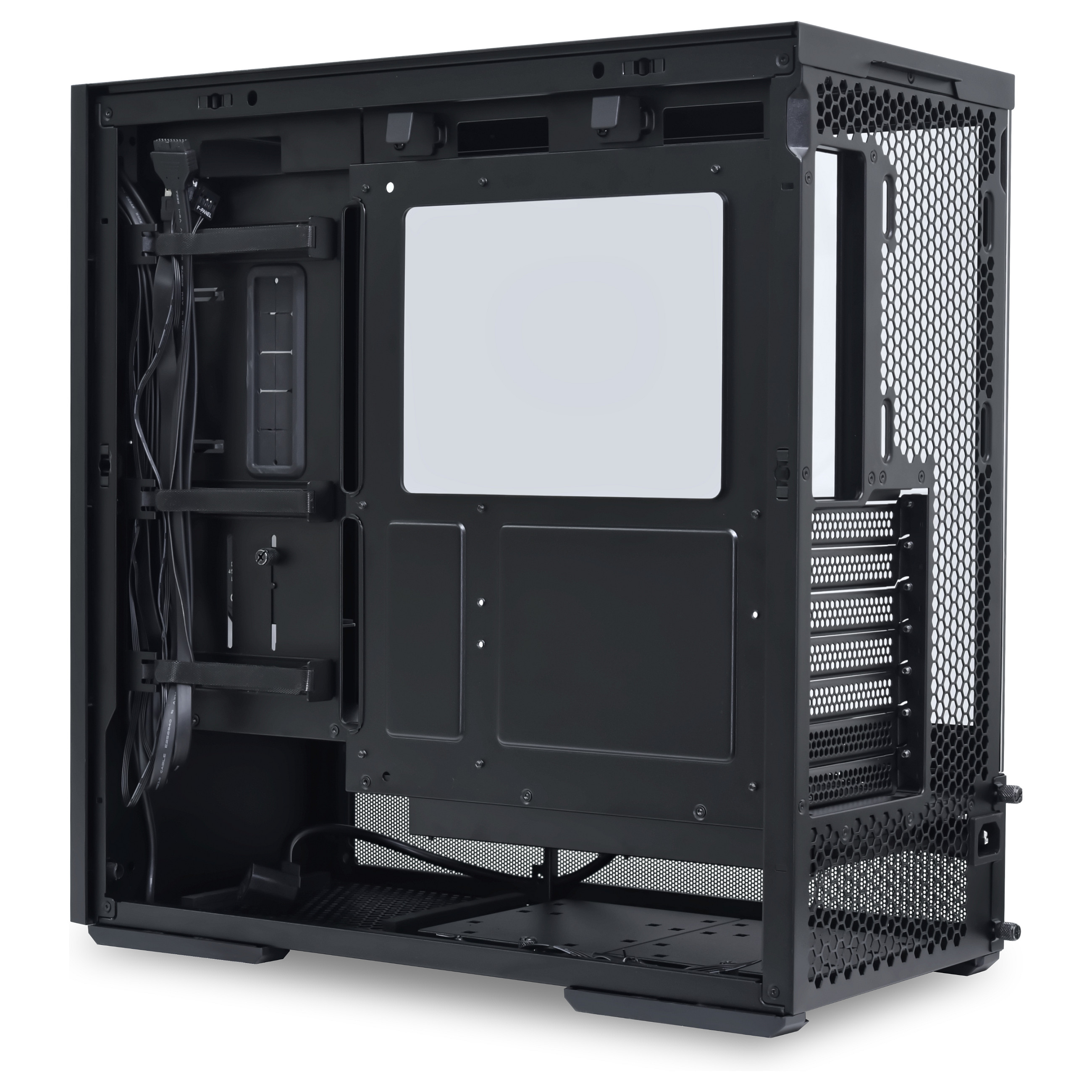 Kasë Lian Li LANCOOL 207 / Midi Tower / ATX / 2x 140mm ARGB + 2x 120mm PWM Fan / Tempered Glass - Zezë - 12