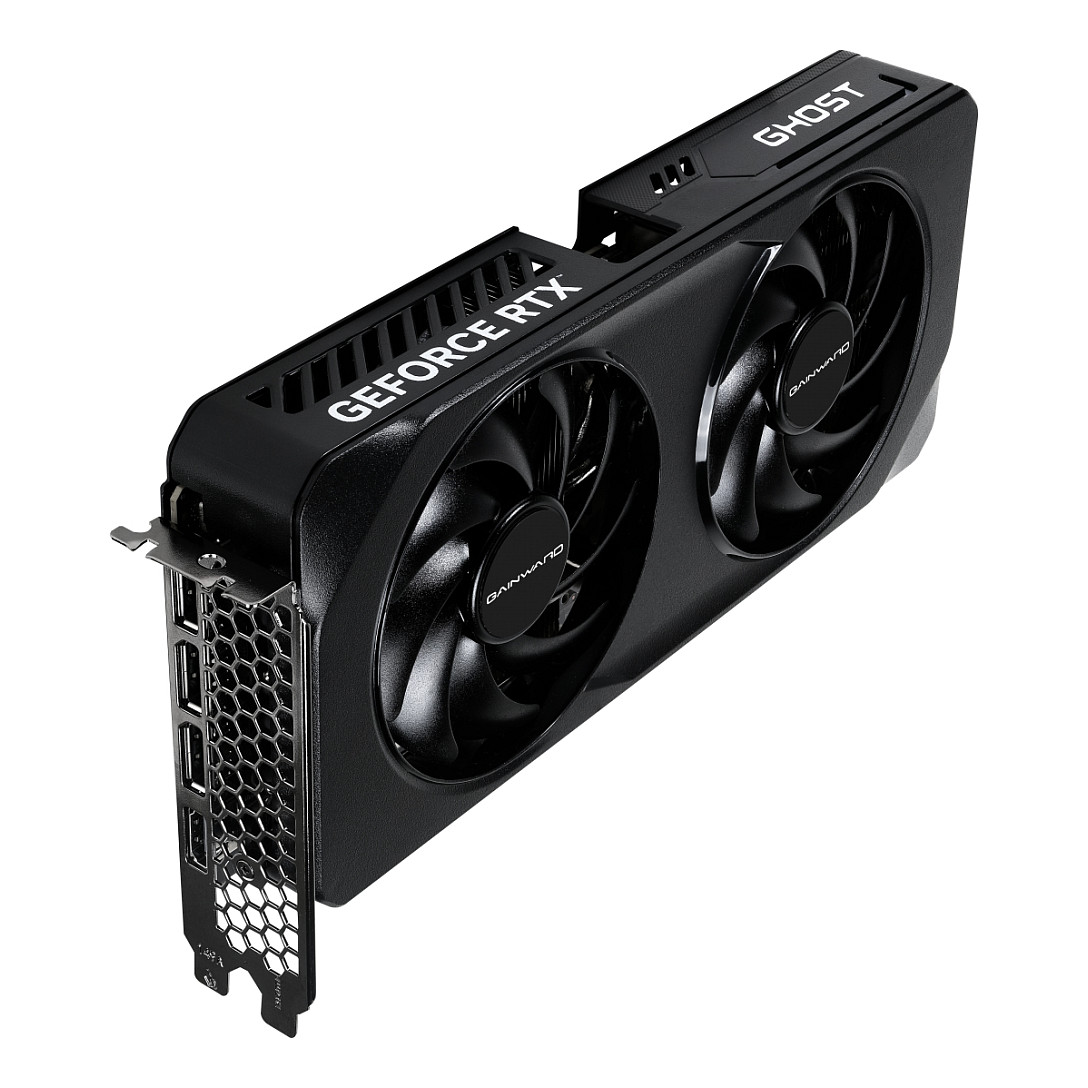Kartë Grafike NVIDIA Gainward GeForce RTX 5060 Ti Ghost / 8GB GDDR7 / PCIe 5.0 / Dual Fan – Zezë - 9