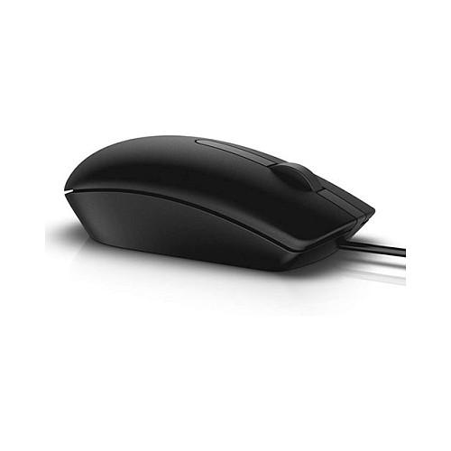 Maus me kabllo Dell MS116-BK / USB Type-A / 1000 DPI / 3 Butona / Optik - Zezë - 3