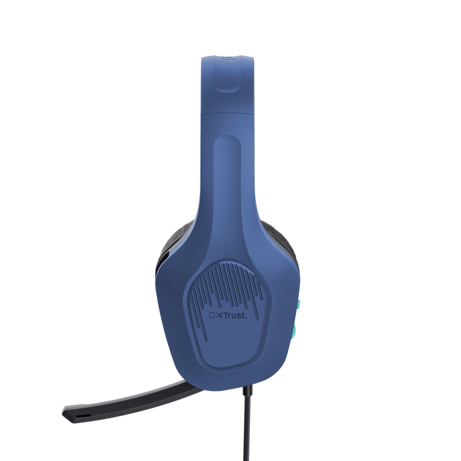 Kufje Gaming Trust GXT 415B Zirox / Wired / Over-Ear / 3.5mm / 50mm Drivers – Blu - 4