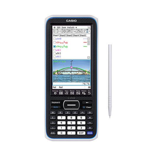 Kalkulator Grafik Casio ClassPad II fx-CP400, CAS, Ekran me Prekje 4.8", 65.536 Ngjyra, USB, 4x AAA – Zezë